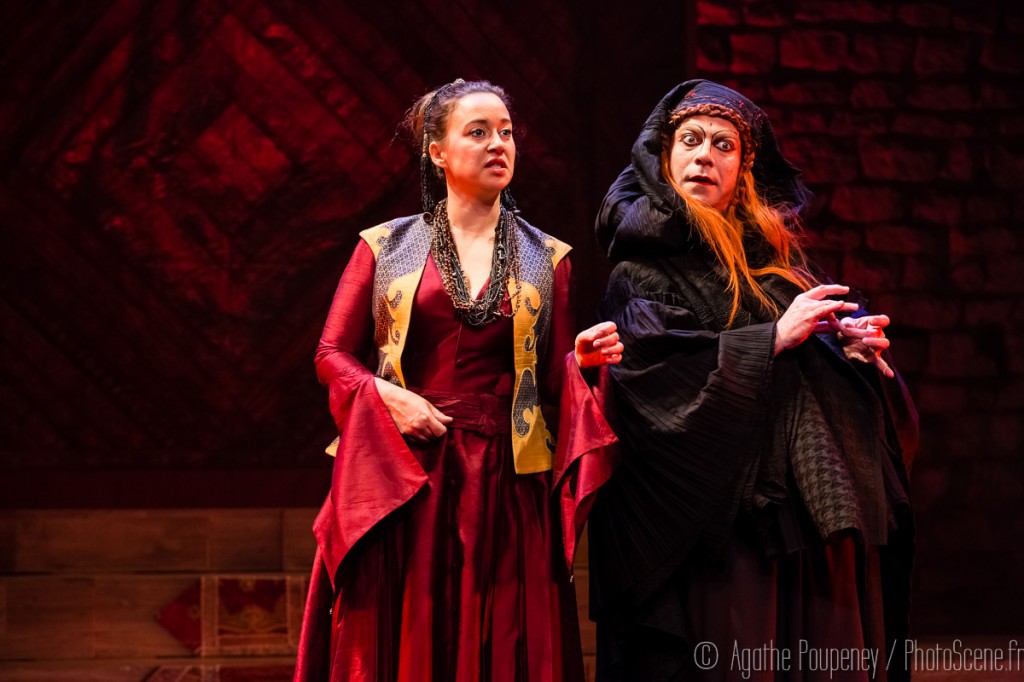 Marion Denys (Soudâbeh), David Weiss (La femme-sorcière)