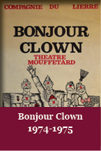 Affiche bonjour clown