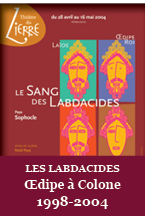 Affiche Oedipe à Colone