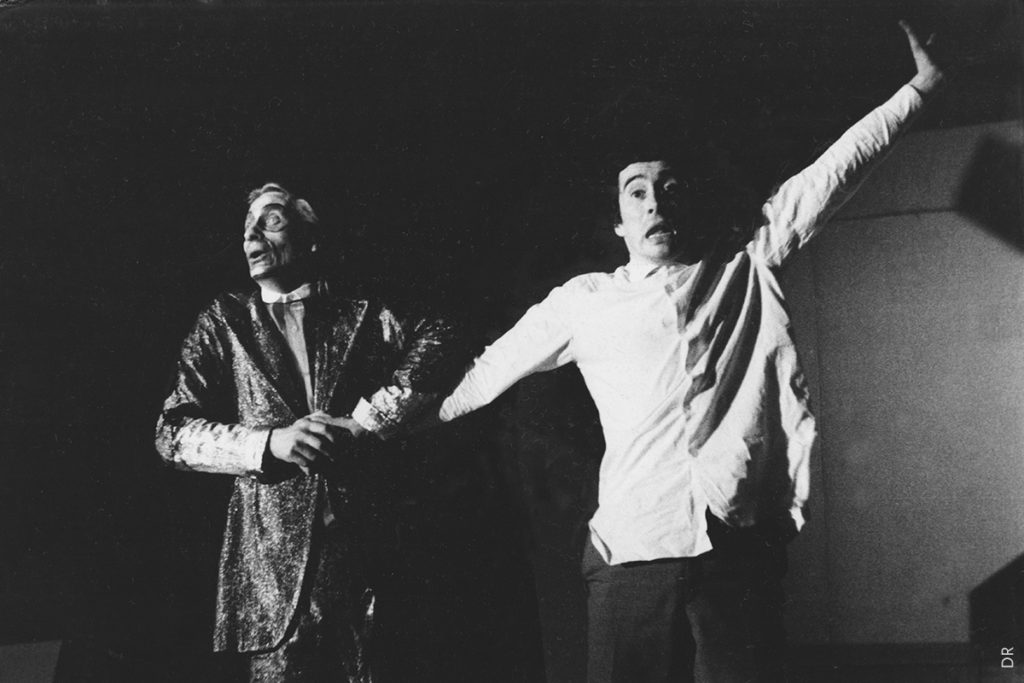 Michel Parent (Dieu), Yves Grenier (Mockinpott)