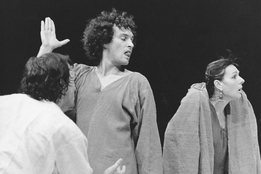 Fernando Becerril (Guilgamesh), Jean-Michel Baudoin (Enkidu), Hélène Horeau (Ishtar)