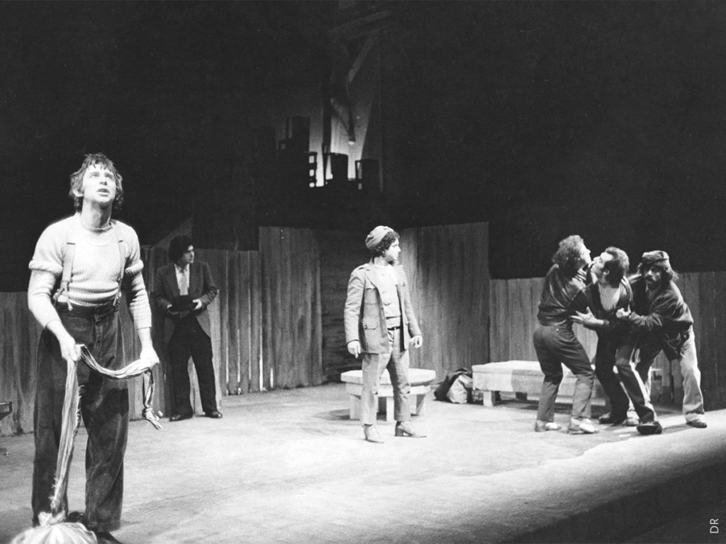 Michel Lopez (Tirésias), Mahmoud Soldouz (Le Corinthien), Aloual (Le chœur), Thierry Roisin (Créon), Christophe Ménager (Œdipe), Daw Salim (Le berger)