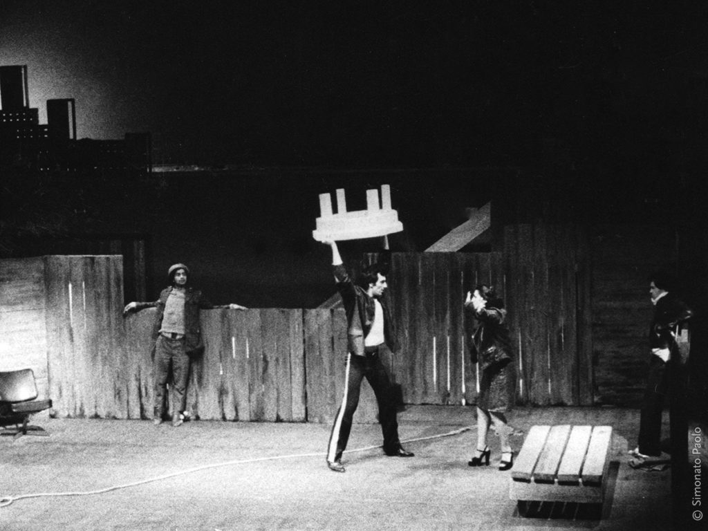 Aloual (Le chœur), Christophe Ménager (Œdipe), Anne-Laure Poulain (Jocaste), Thierry Roisin (Créon)