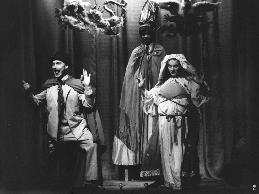 Jean-Michel Baudoin (Lamberti), Aloual (Mowjoud), Elisabeth Gardette (Madeleine)