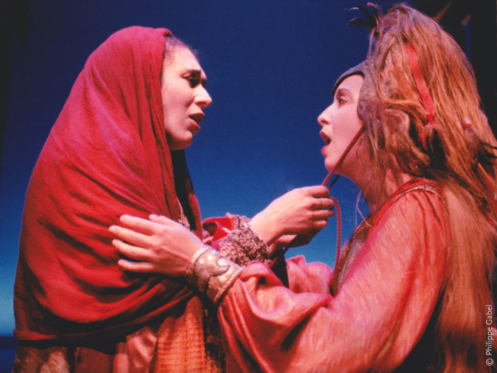 Brigitte Cirla (Cassandre), Valérie Joly (Iphigénie)