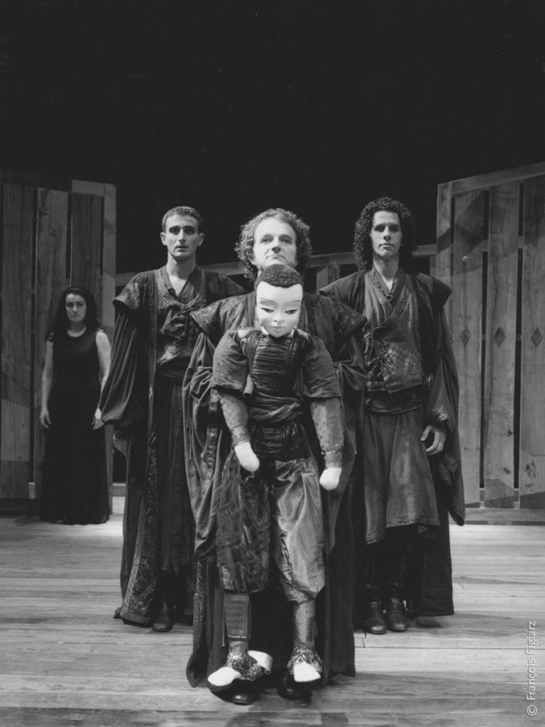 La Goussé (Le chœur), Franck Dinet (Pyrrhus), Philippe Dormoy (Ulysse), Jean-Yves Pénafiel (Agamemnon)