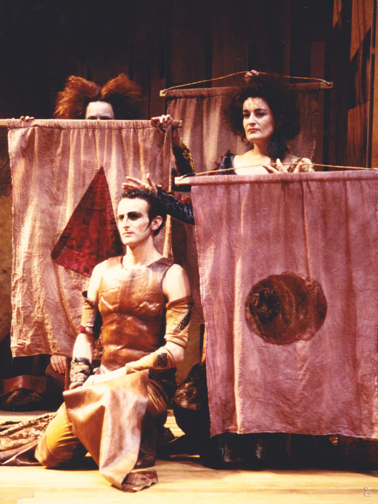Anne de Broca (Le messager), Franck Dinet (Tantale), La Goussé (La furie)