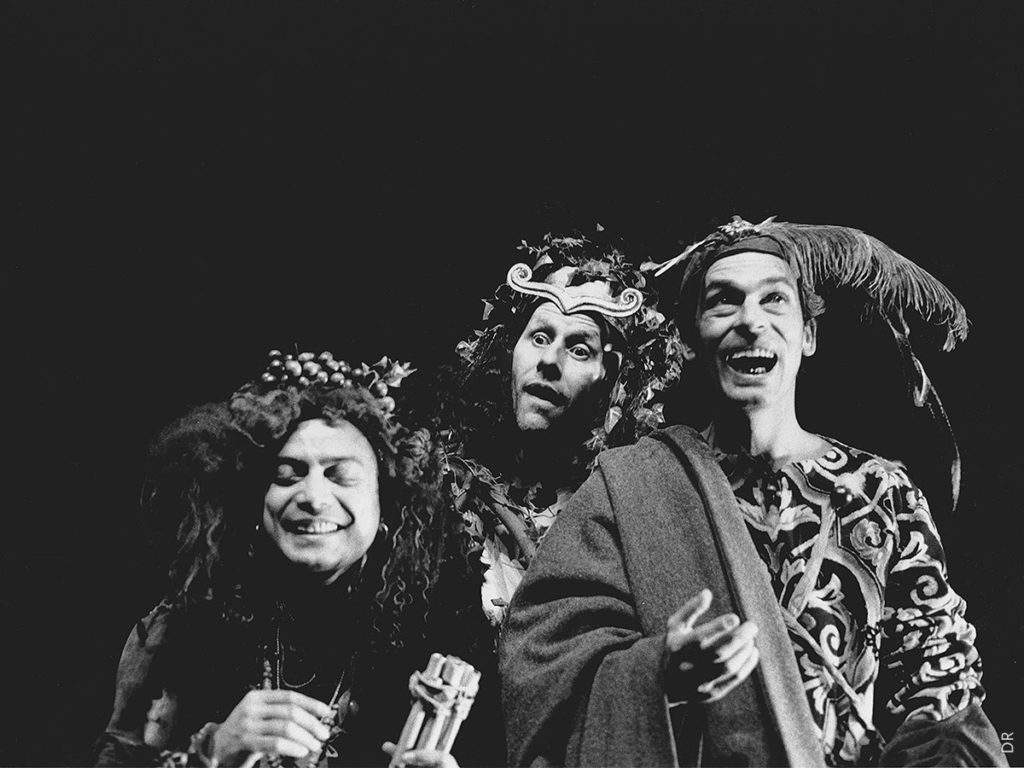 Aloual (Tirésias), Jean-Yves Pénafiel (Bacchant), Pascal Arbeille (Le Coryphée)