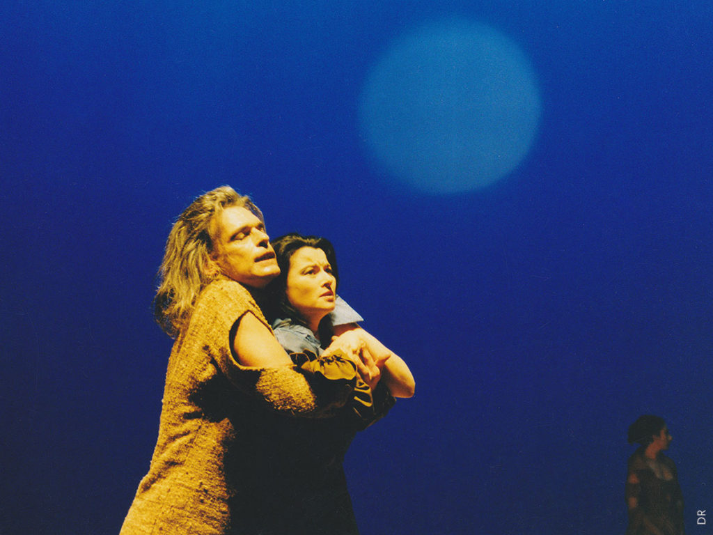 Pascal Arbeille (Thésée), Roxane Lebrun (Phèdre)