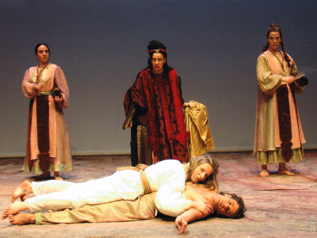 Rosaline Deslauriers (Lalibela), Marion Denys (Khaya Djimba), Ariane Lagneau (Salina), Guillaume Caubel (Kano Djimba), Sonia Erhard (Sowumba)