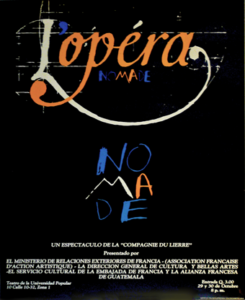 Affiche Opéra Nomade