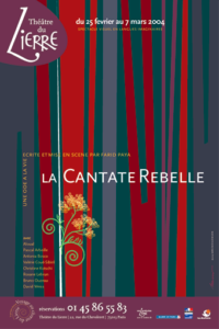 Affiche cantate rebelle